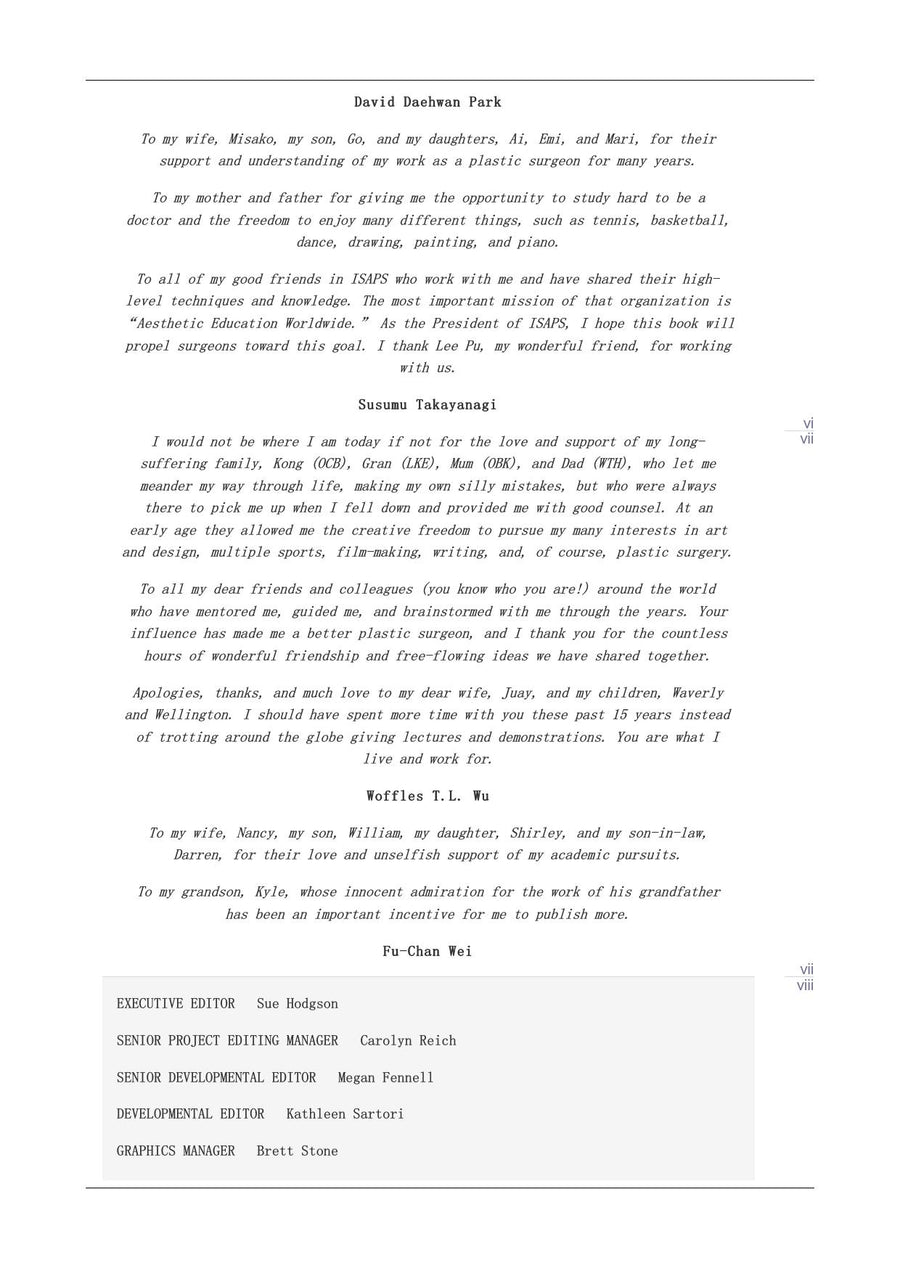 Preview page of Aesthetic Plastic Surgery in Asians: Principles and Techniques