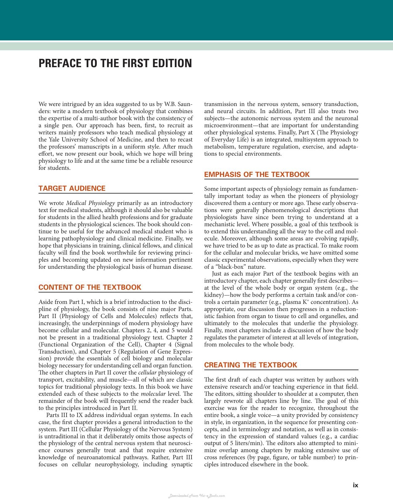 Medical Physiology 3Rd Edition