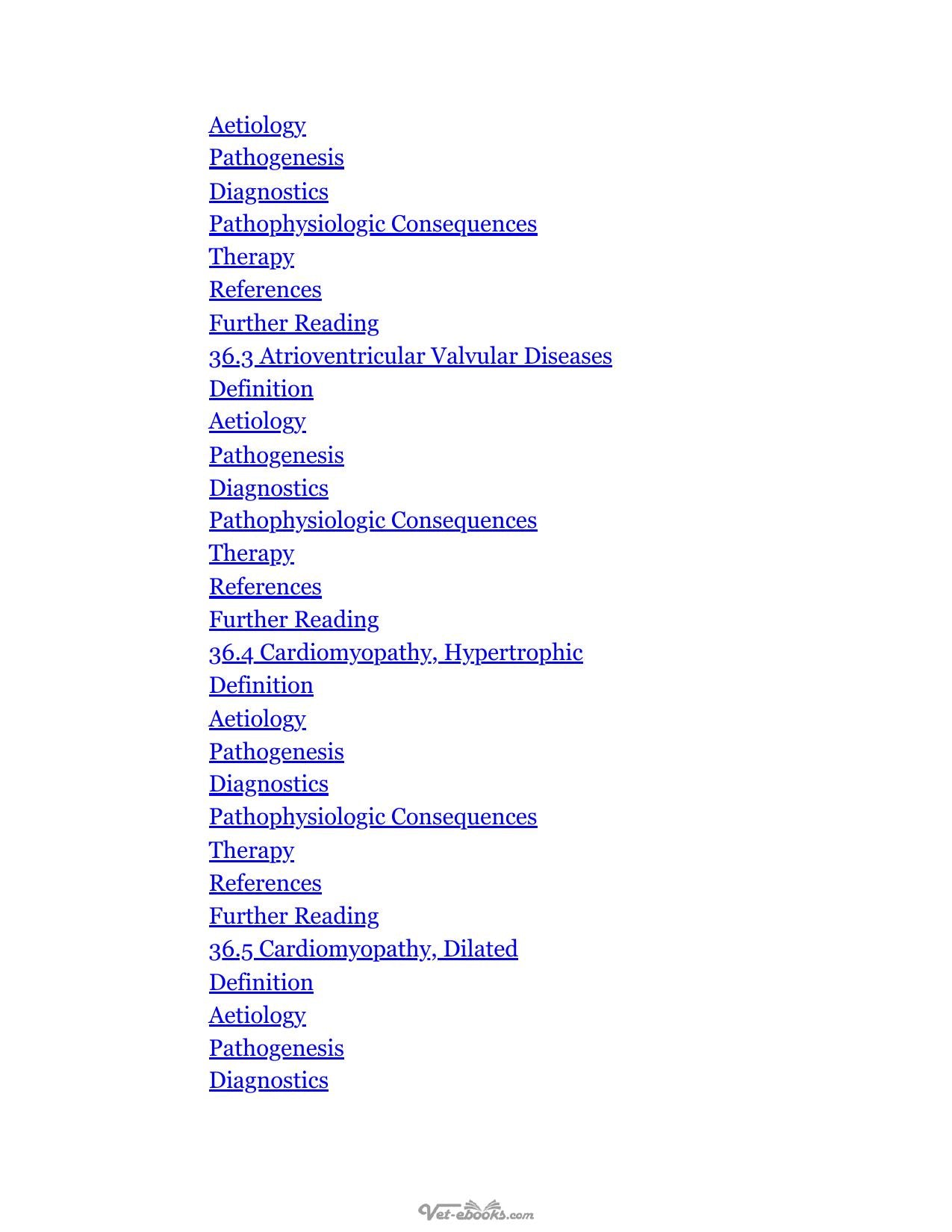Textbook Of Small Animal Pathophysiology