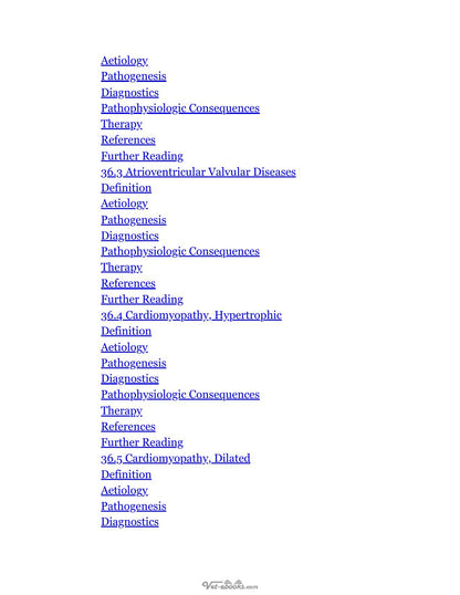 Textbook of Small Animal Pathophysiology