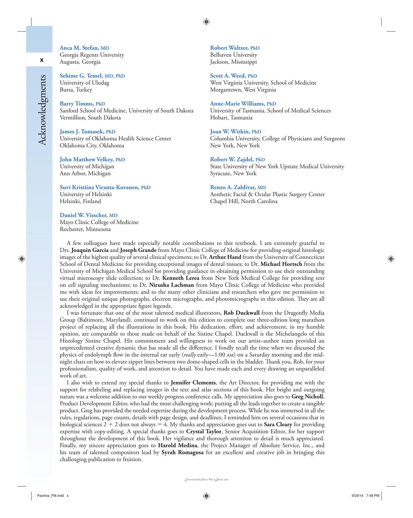 Histology A Text And Atlas With Correlated Cell And Molecular Biology 7Th Edition