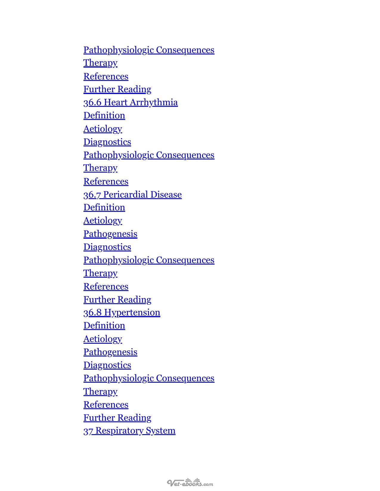 Textbook Of Small Animal Pathophysiology