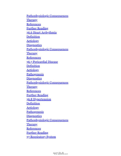Textbook of Small Animal Pathophysiology