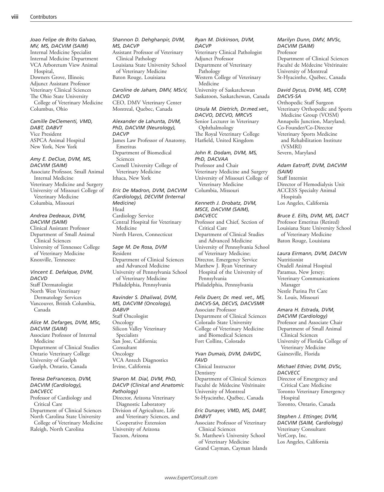 Cotes Clinical Veterinary Advisor Dogs And Cats 4Th Edition