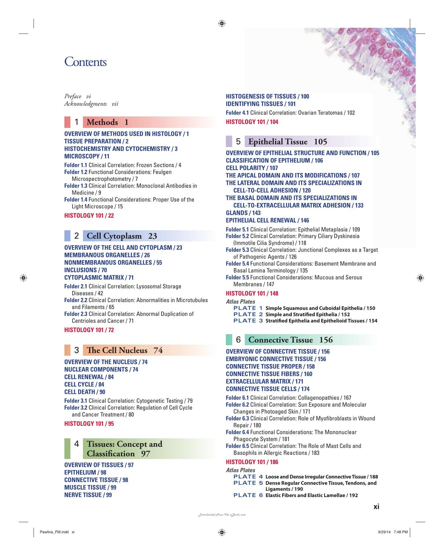 Histology A Text And Atlas With Correlated Cell And Molecular Biology 7Th Edition