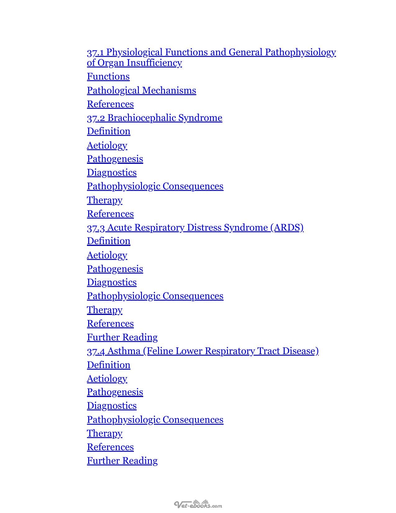 Textbook Of Small Animal Pathophysiology