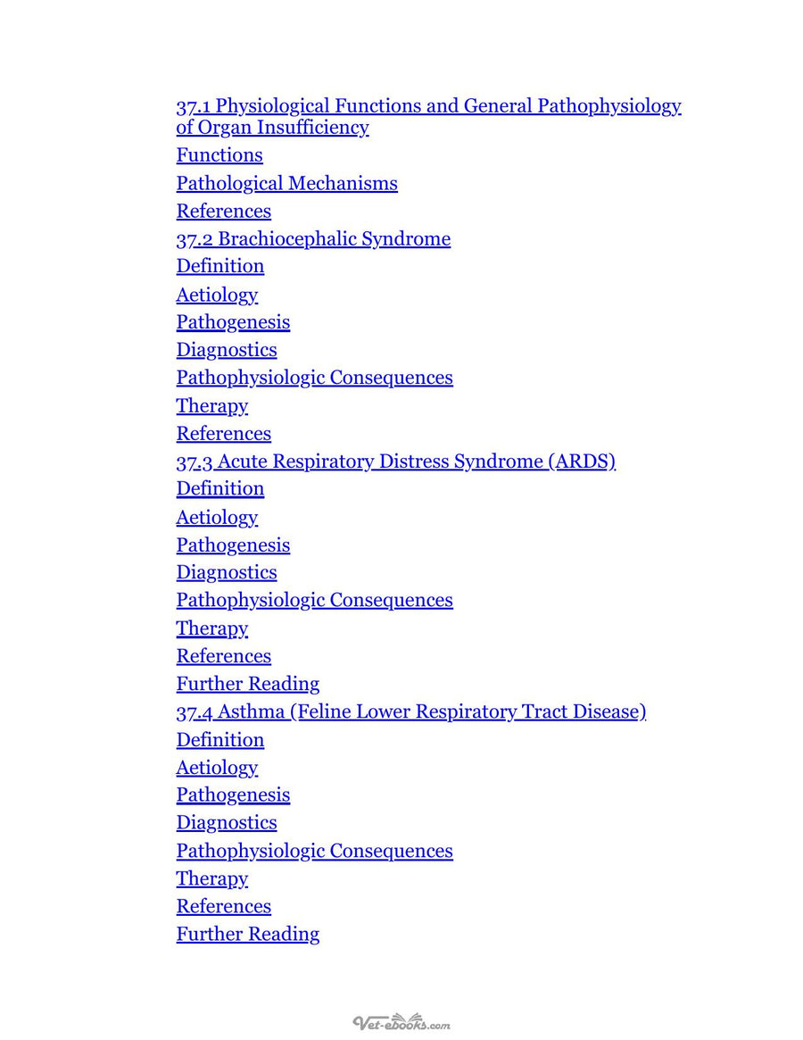 Preview page of Textbook of Small Animal Pathophysiology
