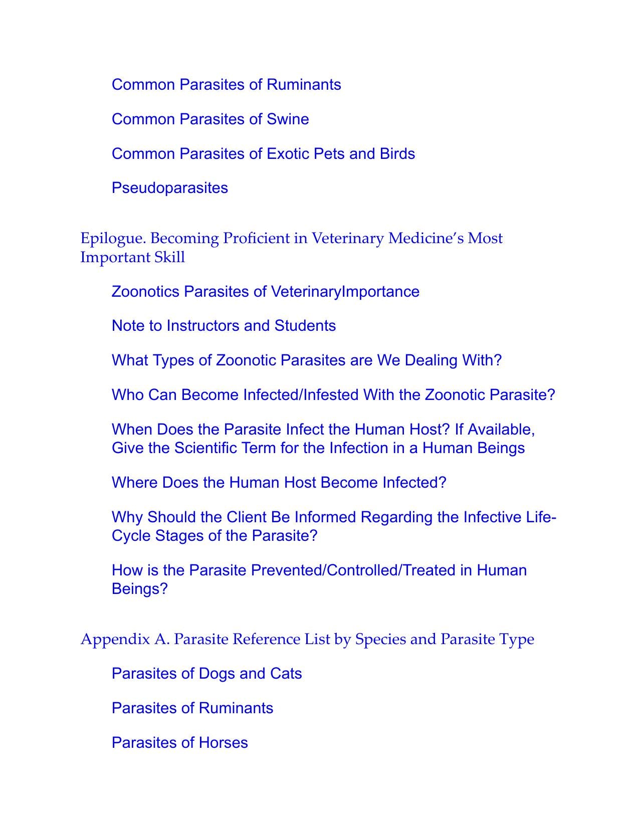 Diagnostic Parasitology For Veterinary Technicians 6Th Edition