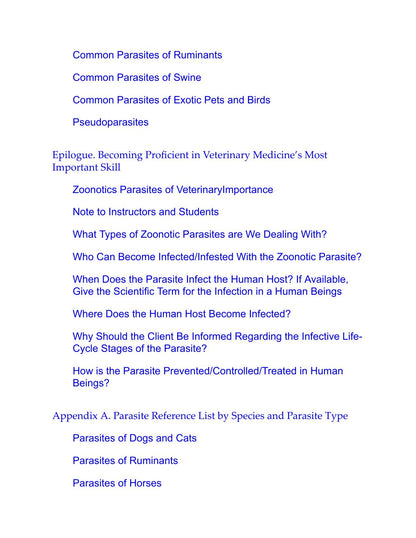 Diagnostic Parasitology for Veterinary Technicians 6th Edition