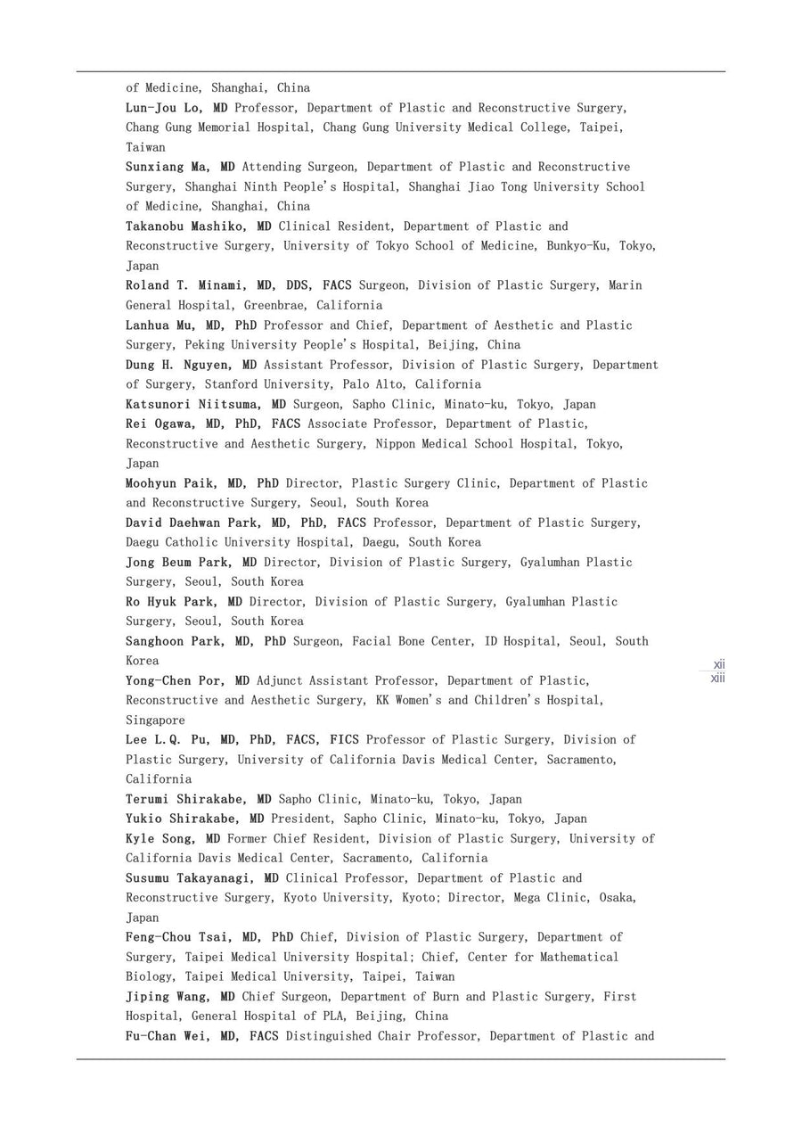 Preview page of Aesthetic Plastic Surgery in Asians: Principles and Techniques