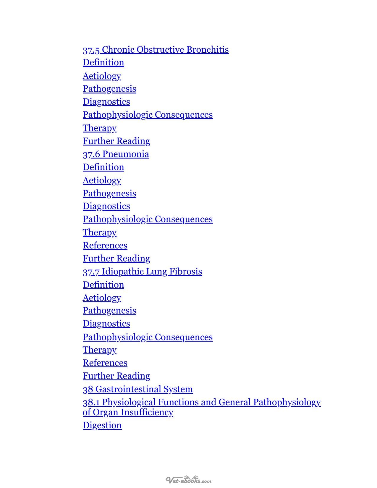 Textbook Of Small Animal Pathophysiology