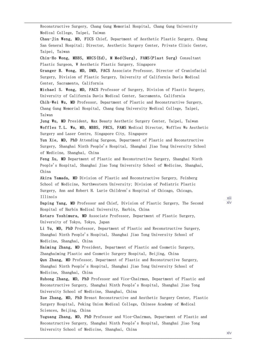Preview page of Aesthetic Plastic Surgery in Asians: Principles and Techniques