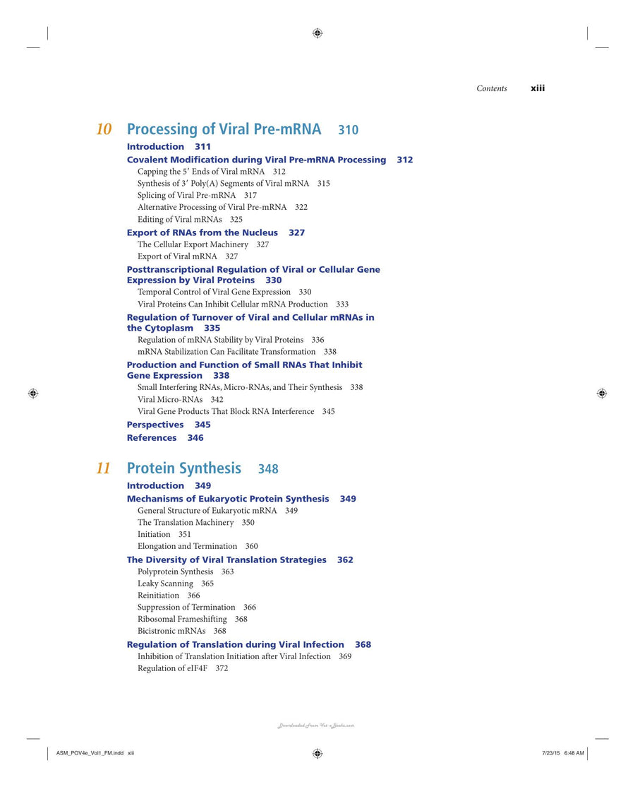 Preview page of Principles of Virology 4th Edition 2 Vol Set