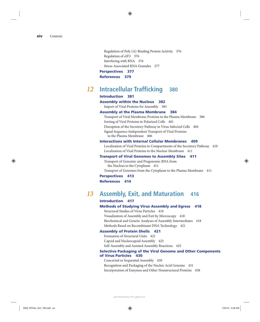 Preview page of Principles of Virology 4th Edition 2 Vol Set
