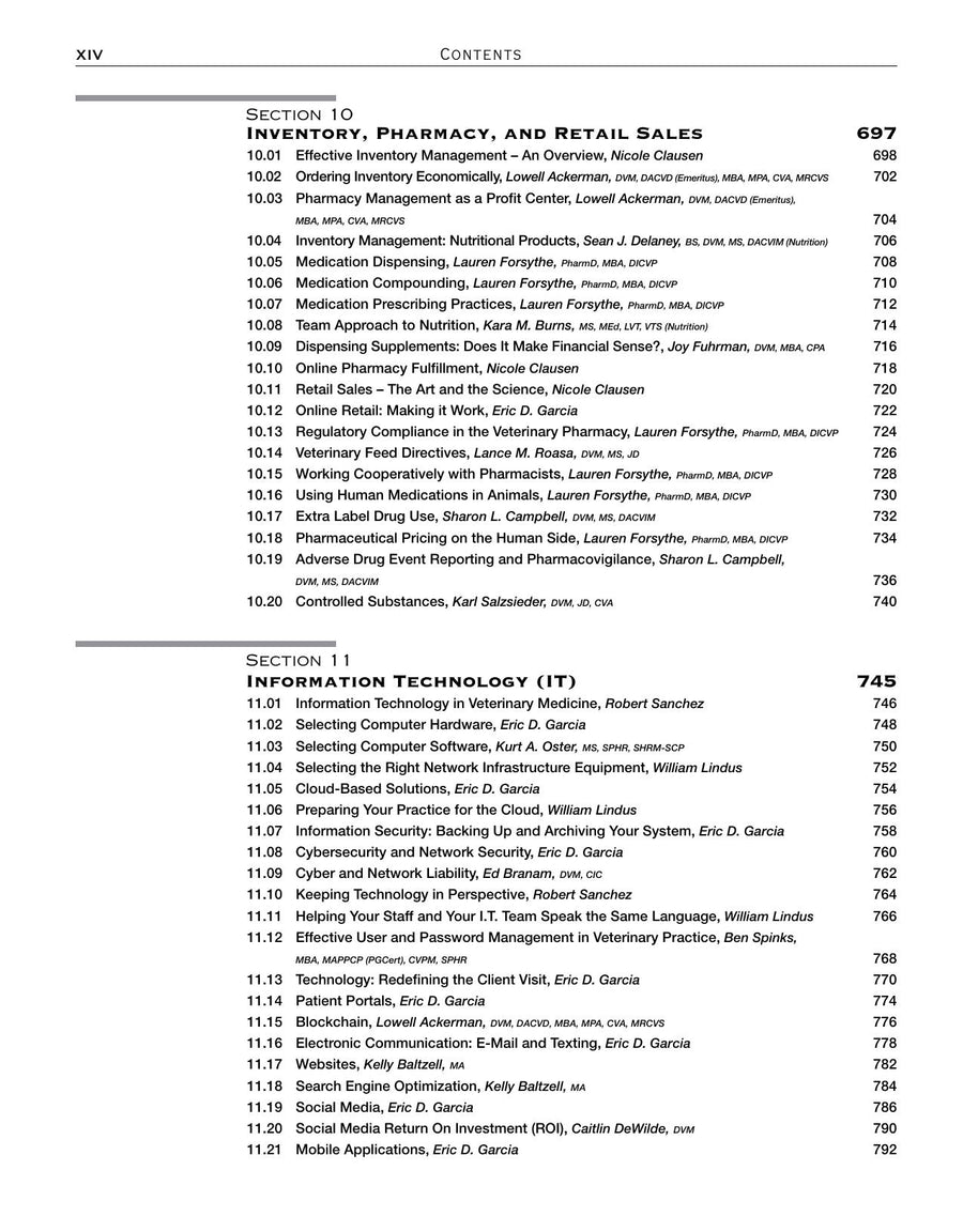 Preview page of Blackwell's Five-Minute Veterinary Practice Management Consult 4th Edition
