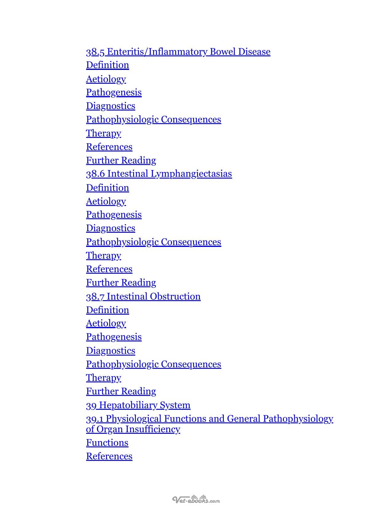Textbook Of Small Animal Pathophysiology
