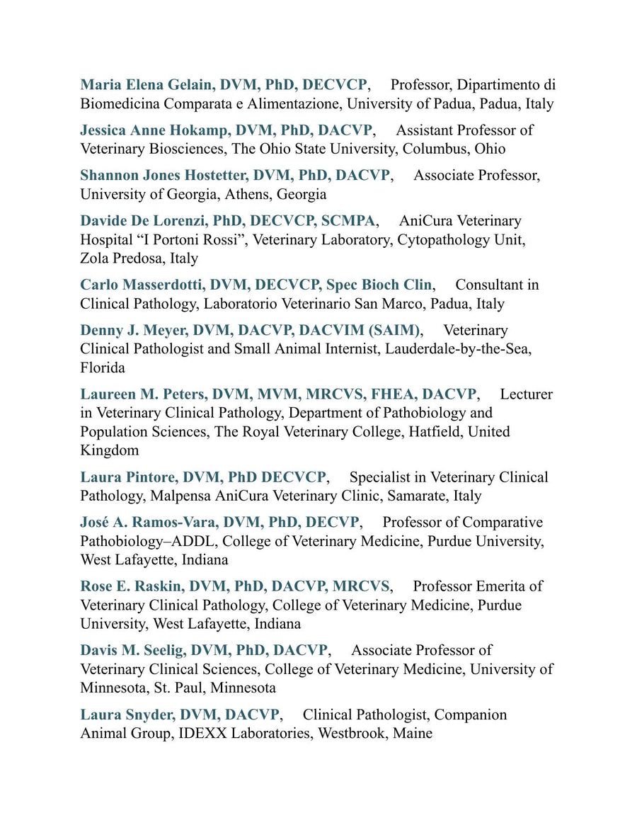 Preview page of Canine and Feline Cytopathology a Color Atlas and Interpretation Guide 4th Edition