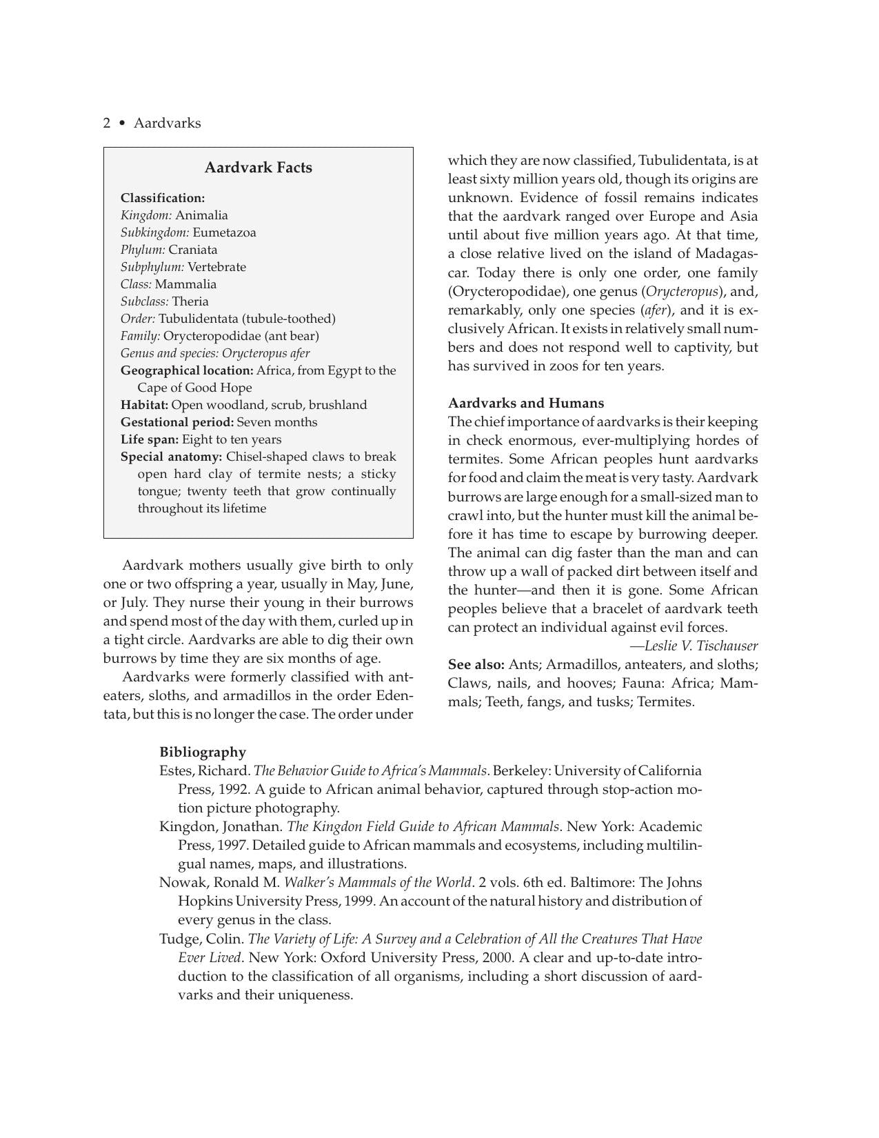 Magills Encyclopedia Of Science Animal Life
