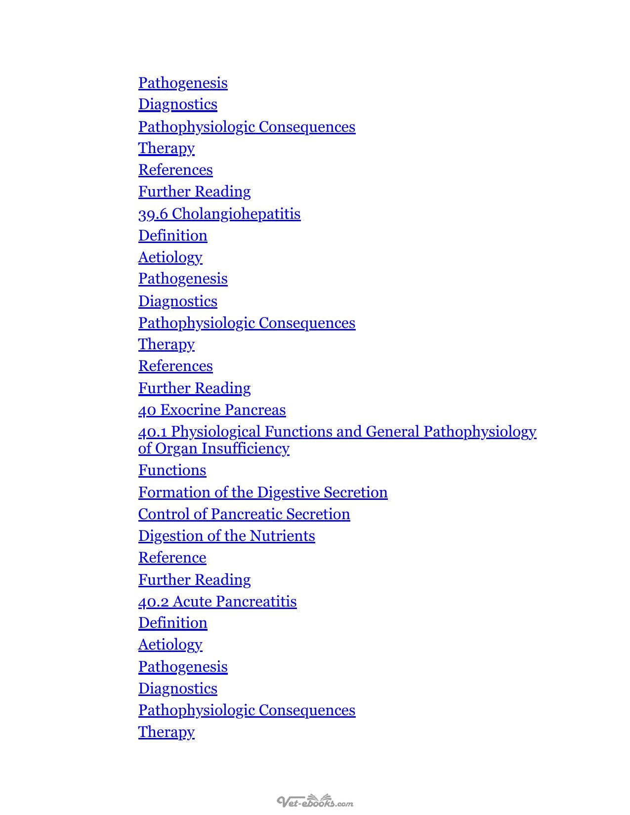 Textbook Of Small Animal Pathophysiology