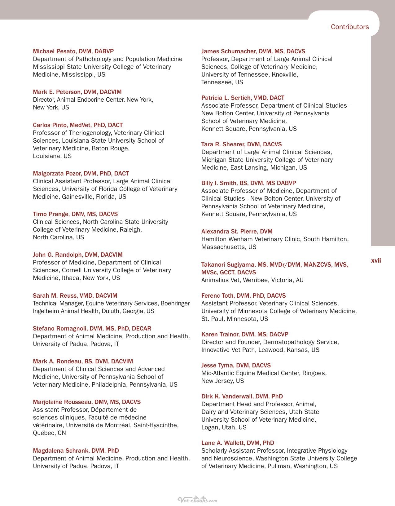 Comparative Veterinary Anatomy A Clinical Approach