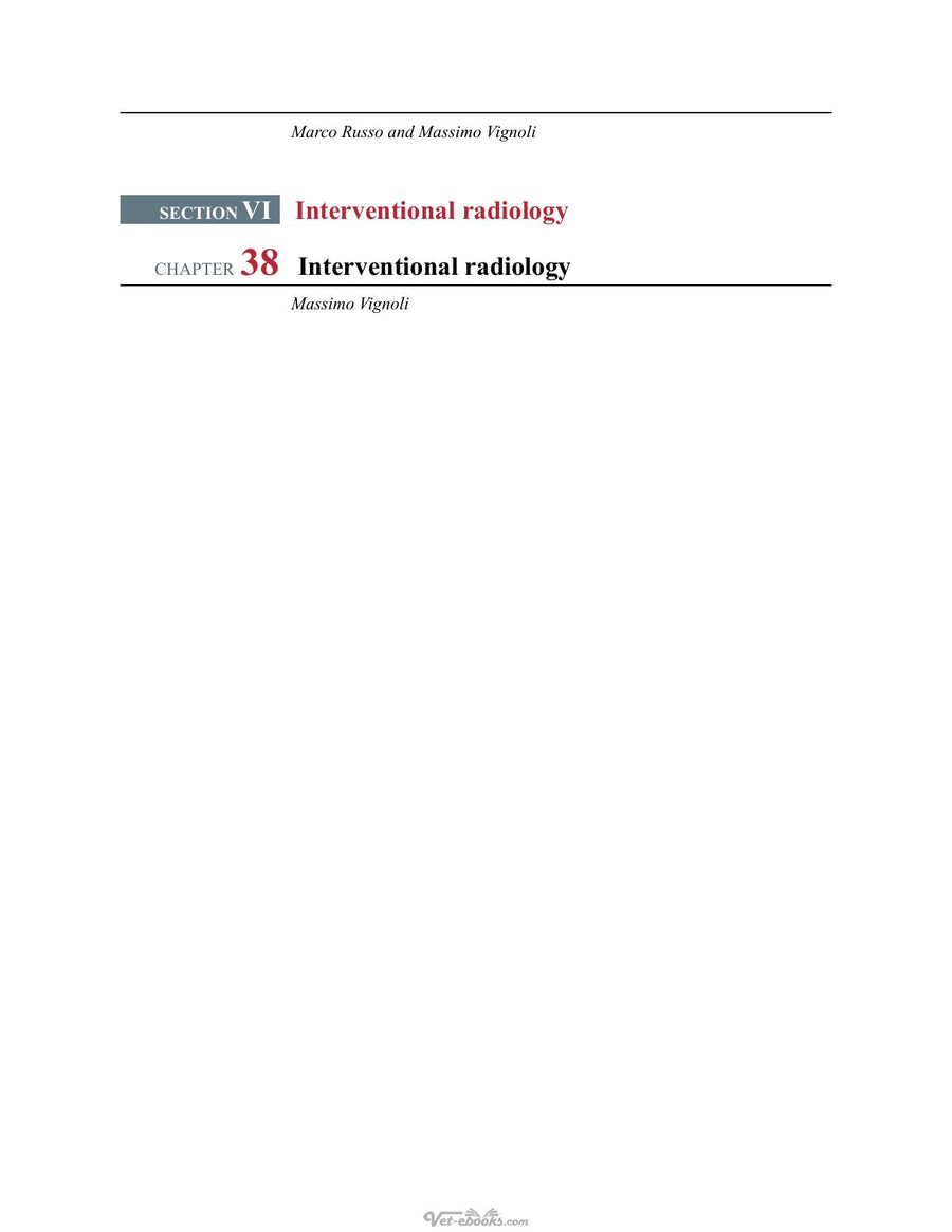 Preview page of Atlas of Diagnostic Imaging of Dogs and Cats