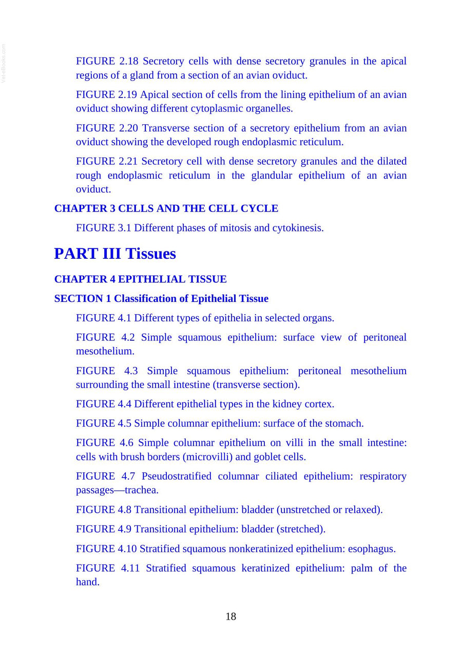 Preview page of Atlas of Histology with Functional Correlations 13th Edition