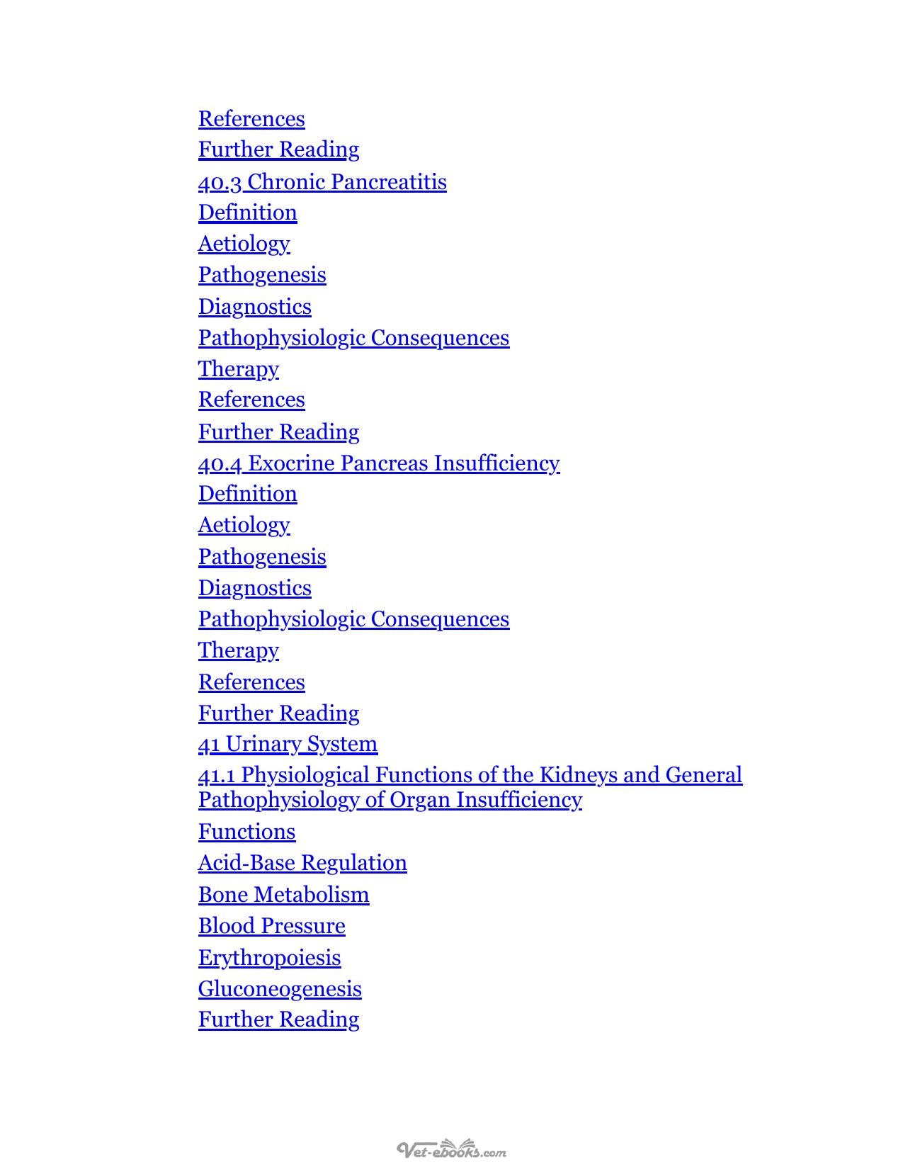 Textbook Of Small Animal Pathophysiology