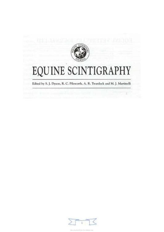 Equine Scintigraphy