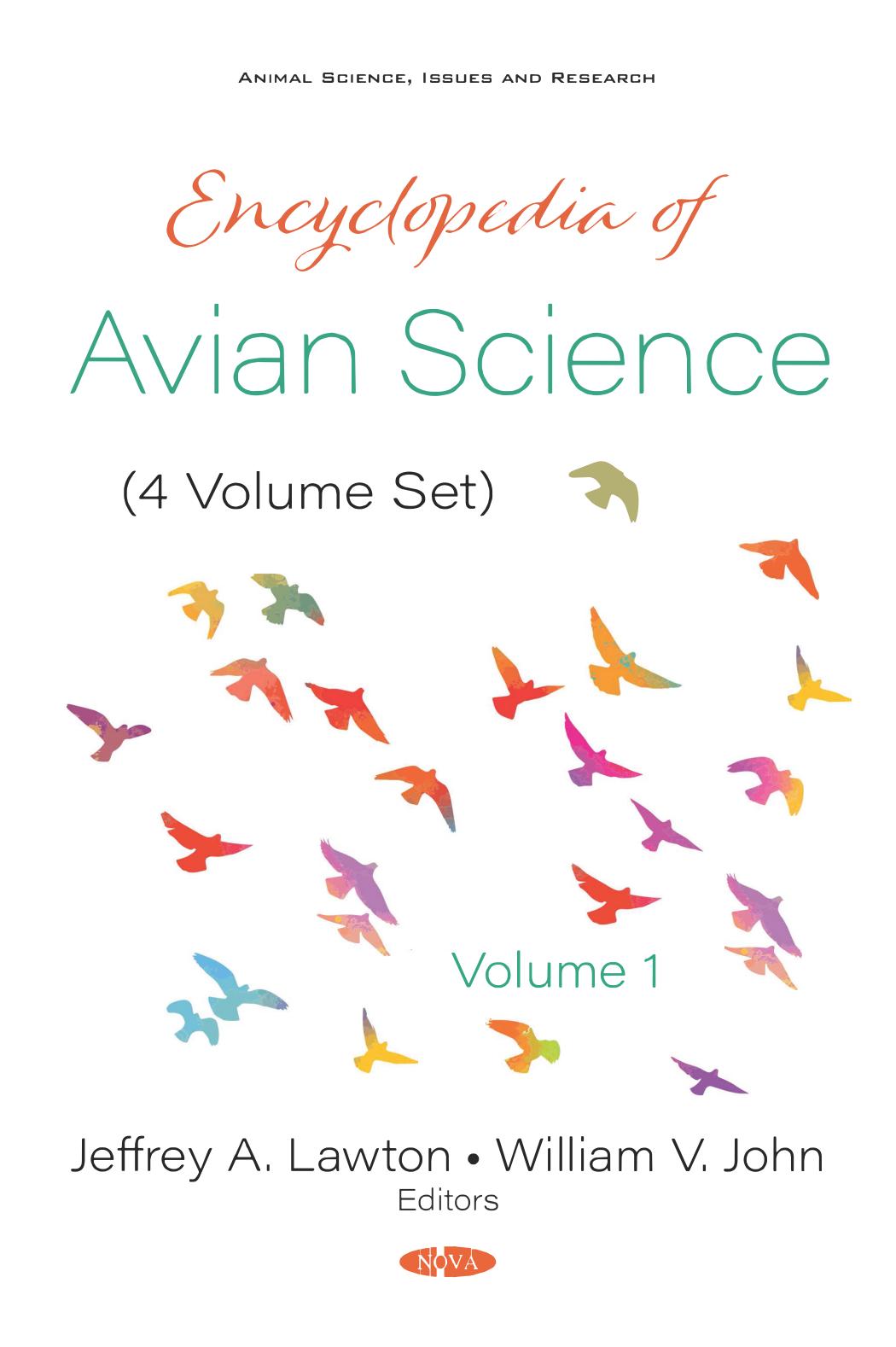 Encyclopedia Of Avian Science 4 Volume Set