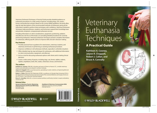 Veterinary Euthanasia Techniques A Practical Guide