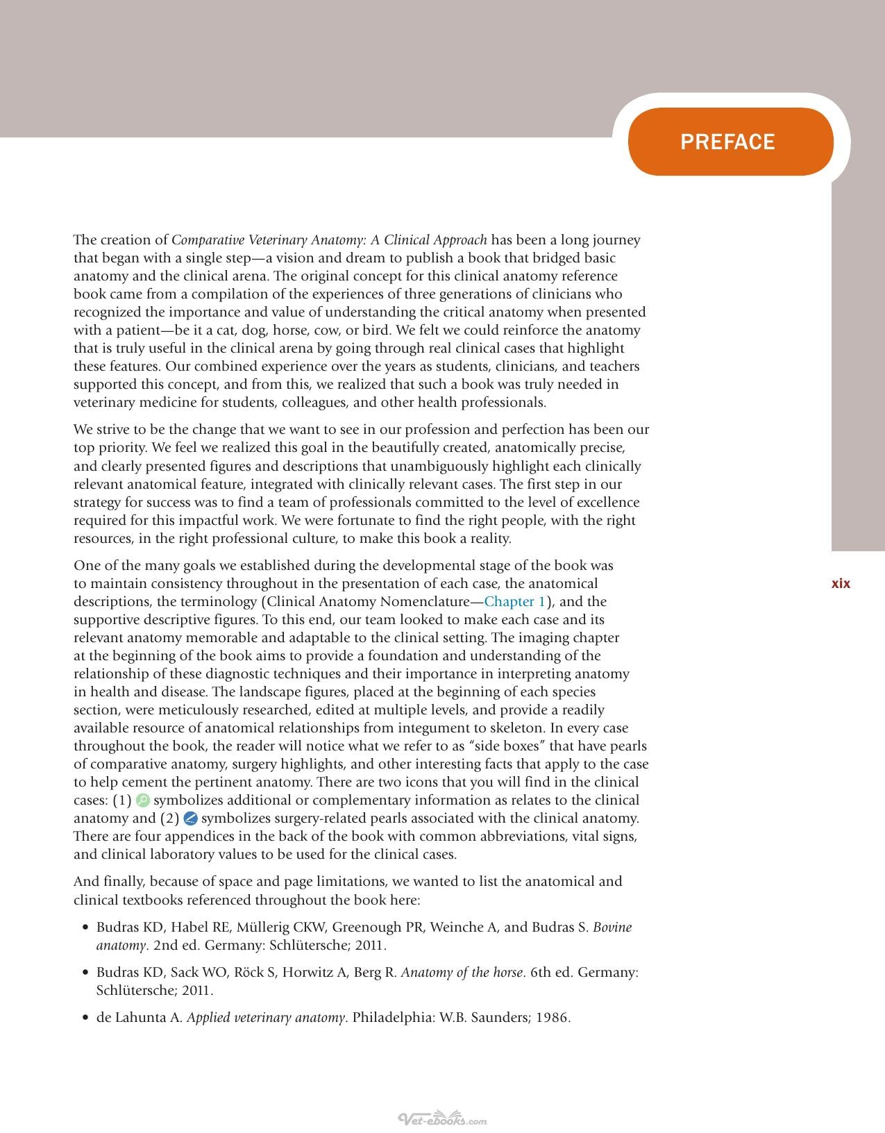 Comparative Veterinary Anatomy A Clinical Approach