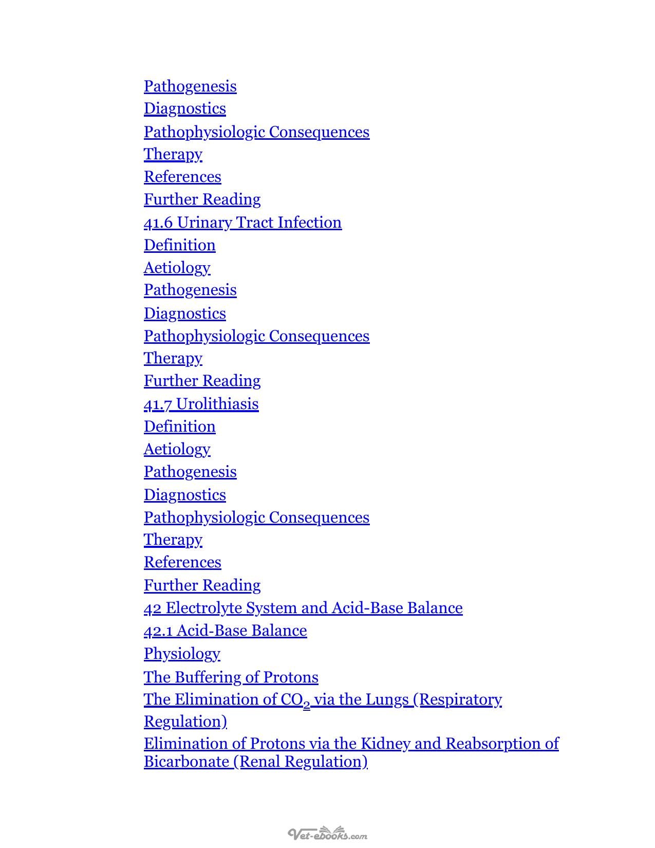 Textbook Of Small Animal Pathophysiology