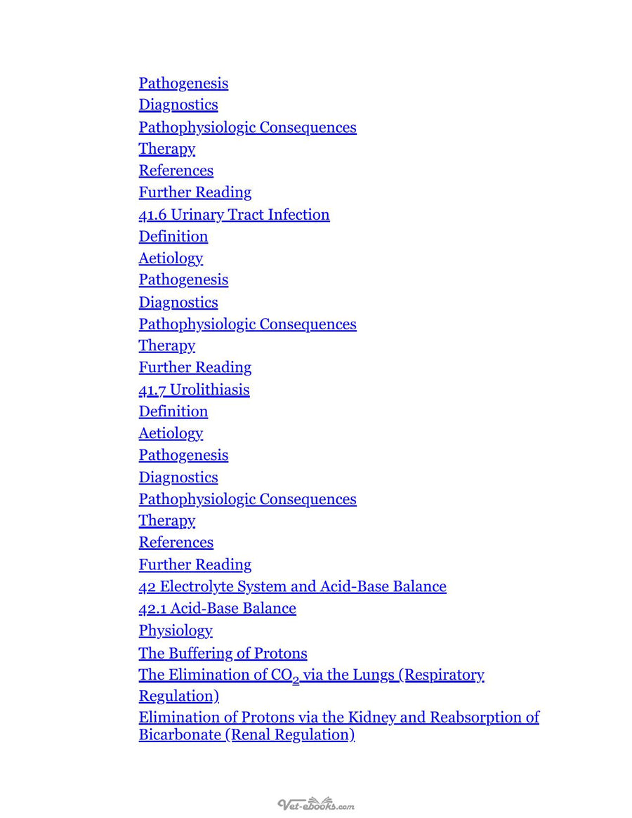 Preview page of Textbook of Small Animal Pathophysiology