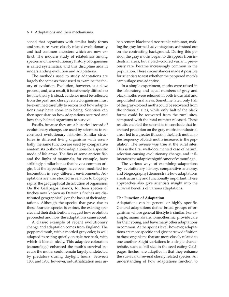 Preview page of Magills Encyclopedia of Science Animal Life