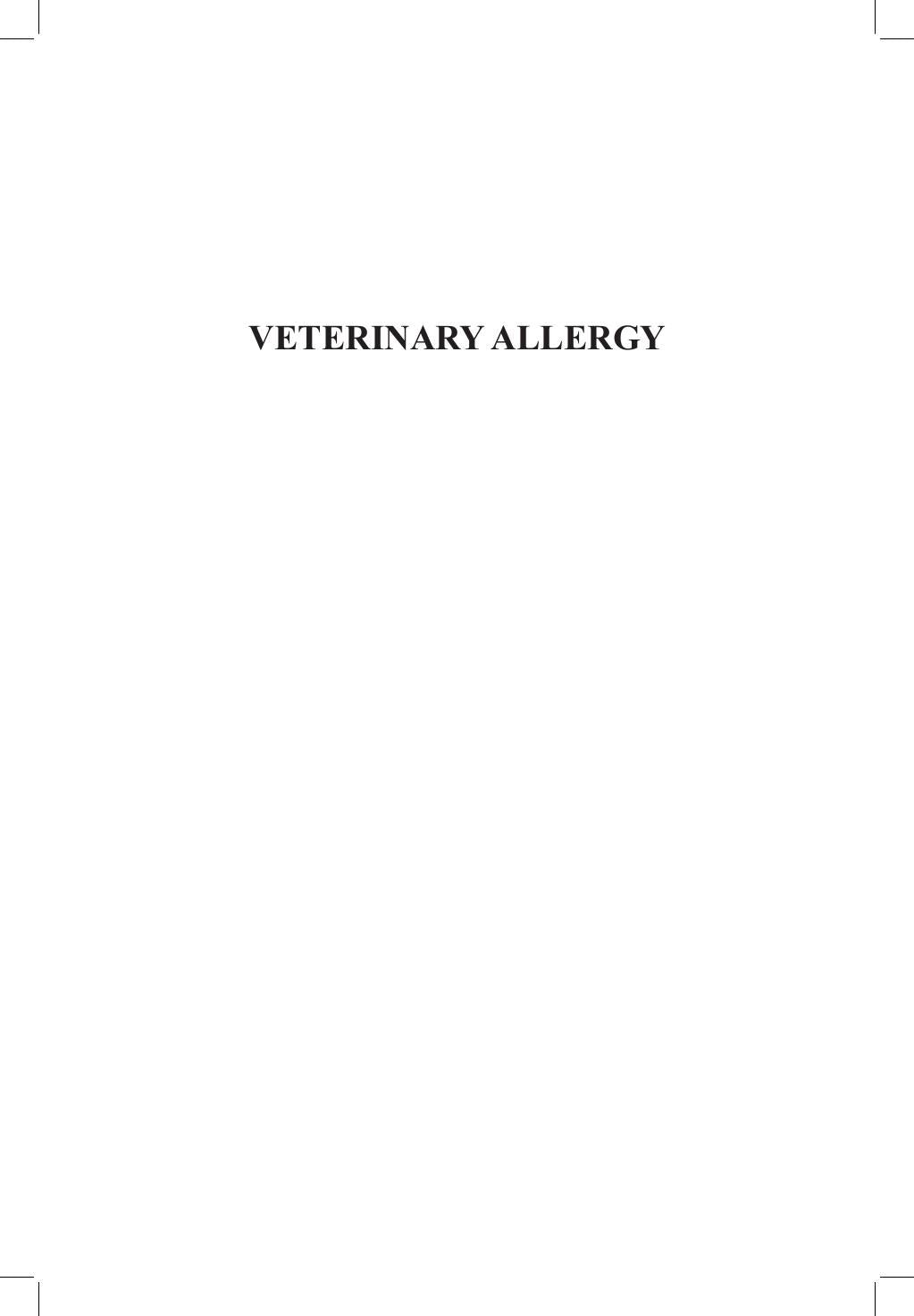 Veterinary Allergy Prashant Mhase