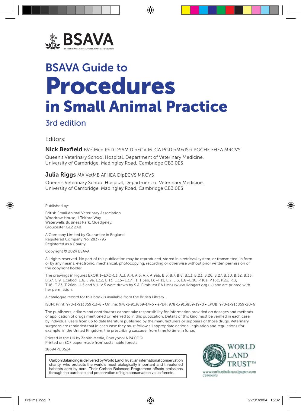 Bsava Guide To Procedures In Small Animal Practice 3Rd Edition