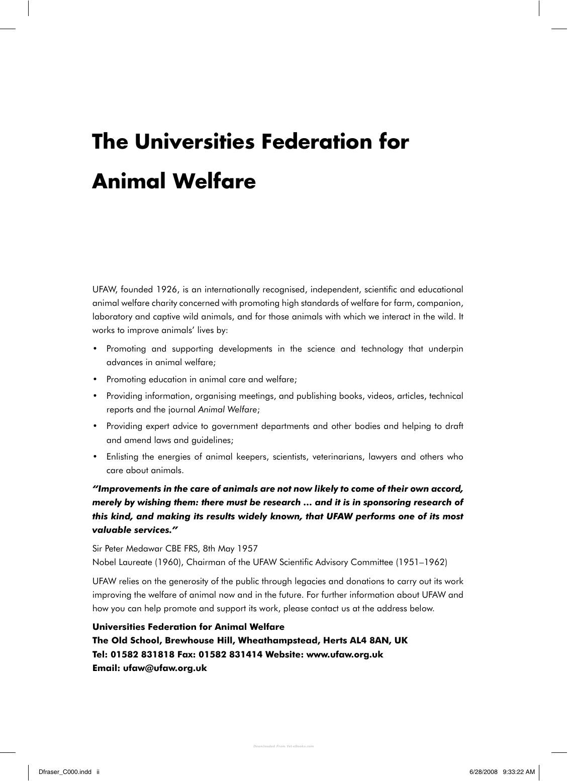 Understanding Animal Welfare The Science In Its Cultural Context