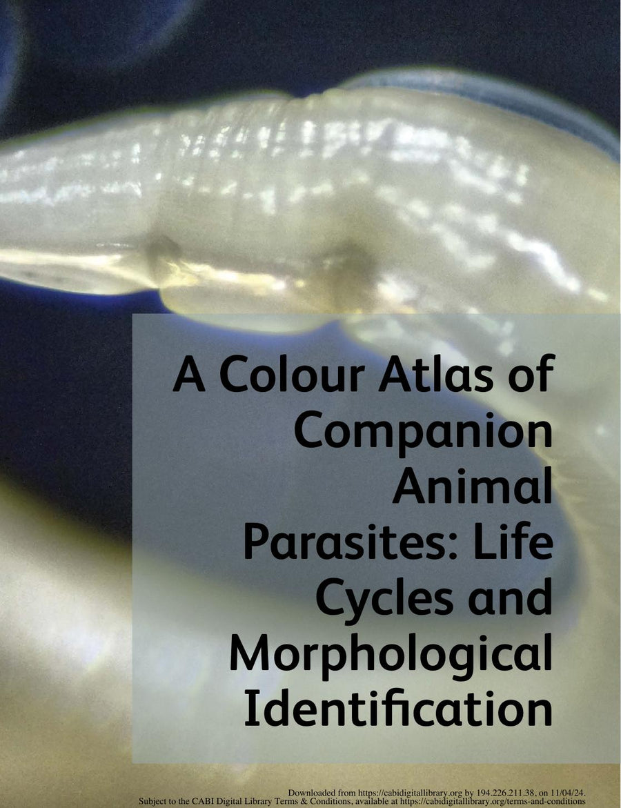 Preview page of A Colour Atlas of Companion Animal Parasites Life Cycles and Morphological Identification