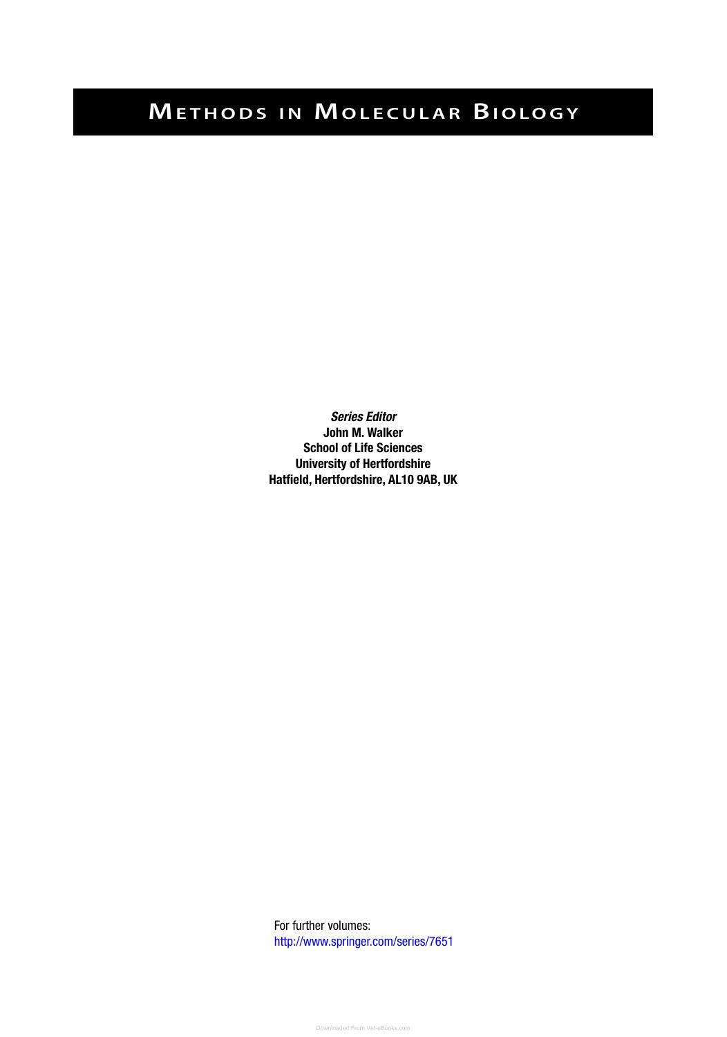 Salmonella Methods And Protocols 2Nd Edition