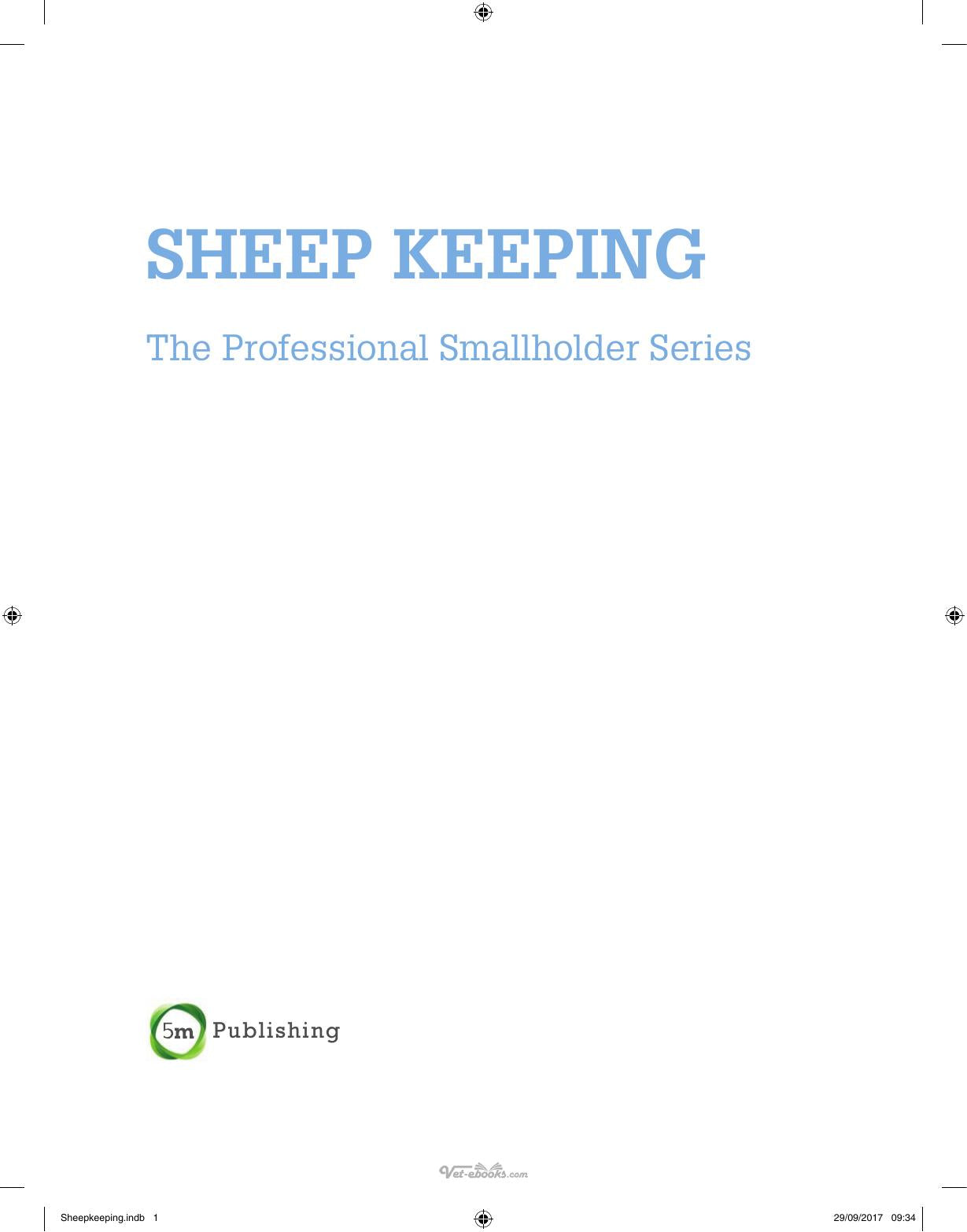Sheep Keeping The Professional Smallholder Series