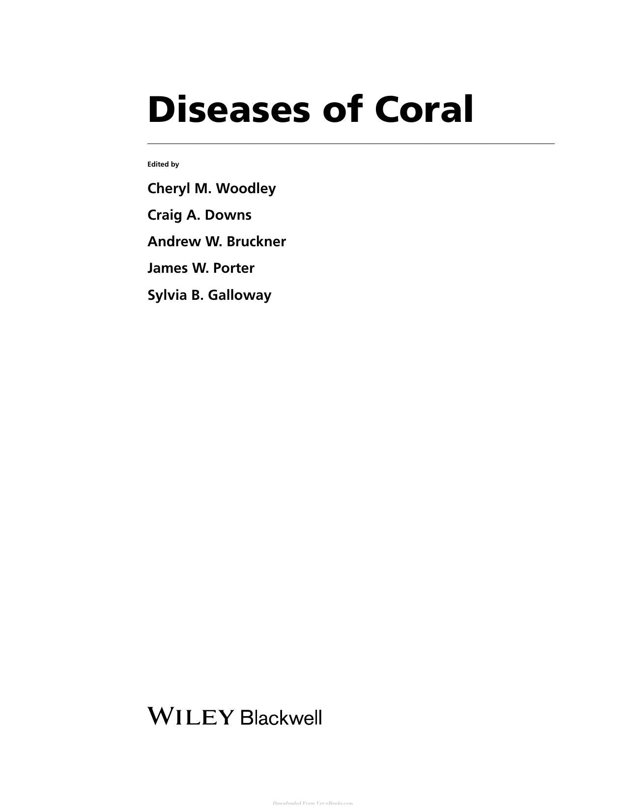 Diseases Of Coral