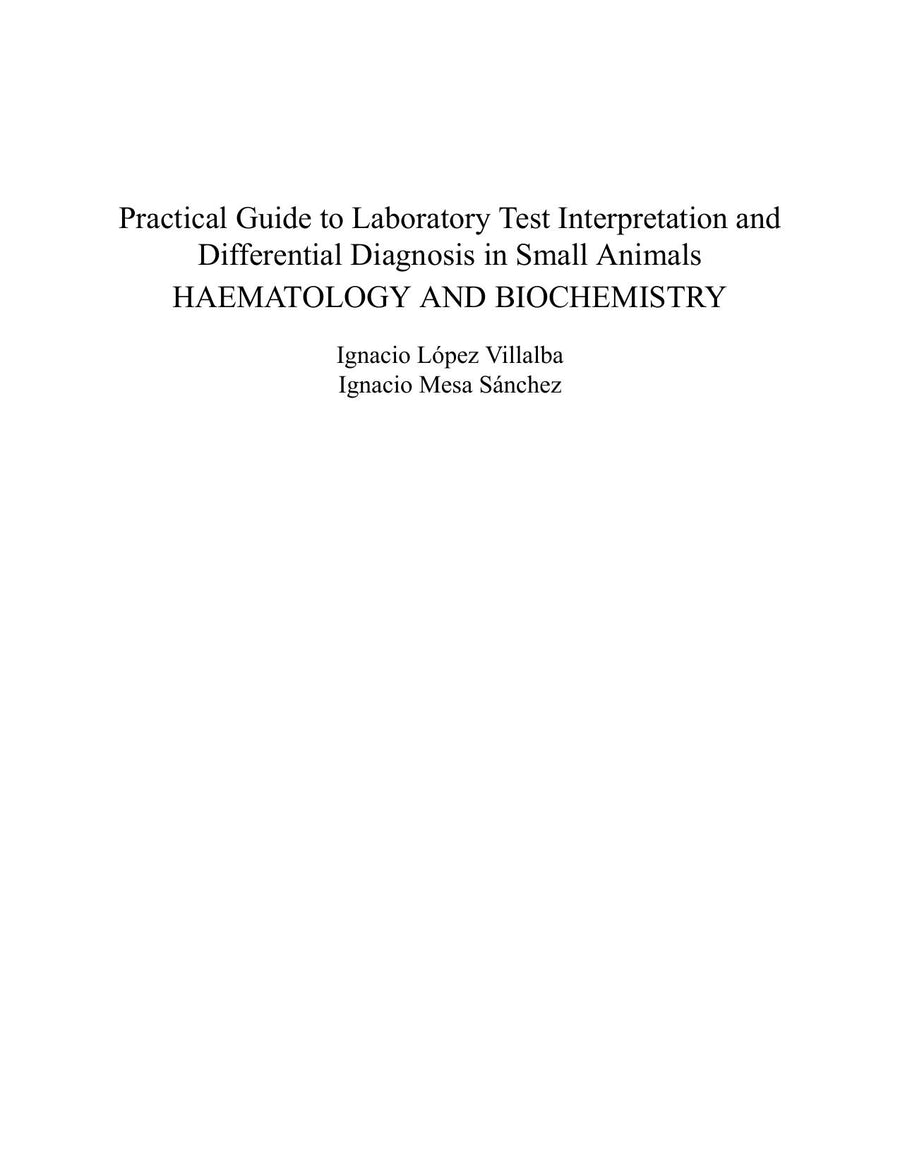 Preview page of Practical Guide to Laboratory Test Interpretation and Differential Diagnosis Haematology and Biochemistrys