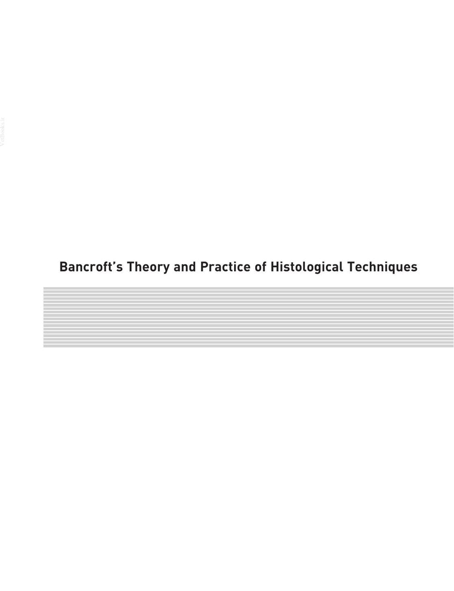 Preview page of Bancroft's Theory and Practice of Histological Techniques 7th Edition
