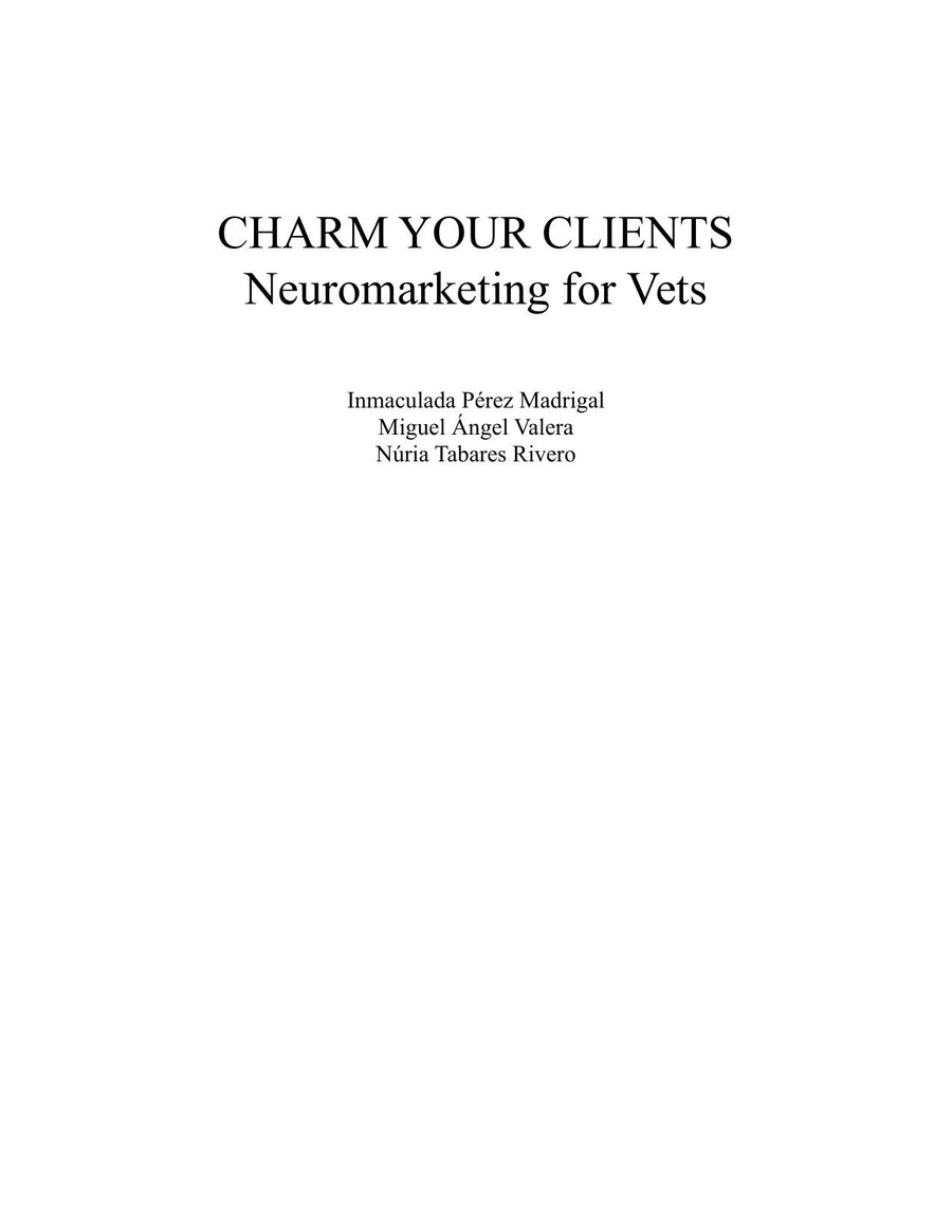 Preview page of Charm Your Clients Neuromarketing for Vet