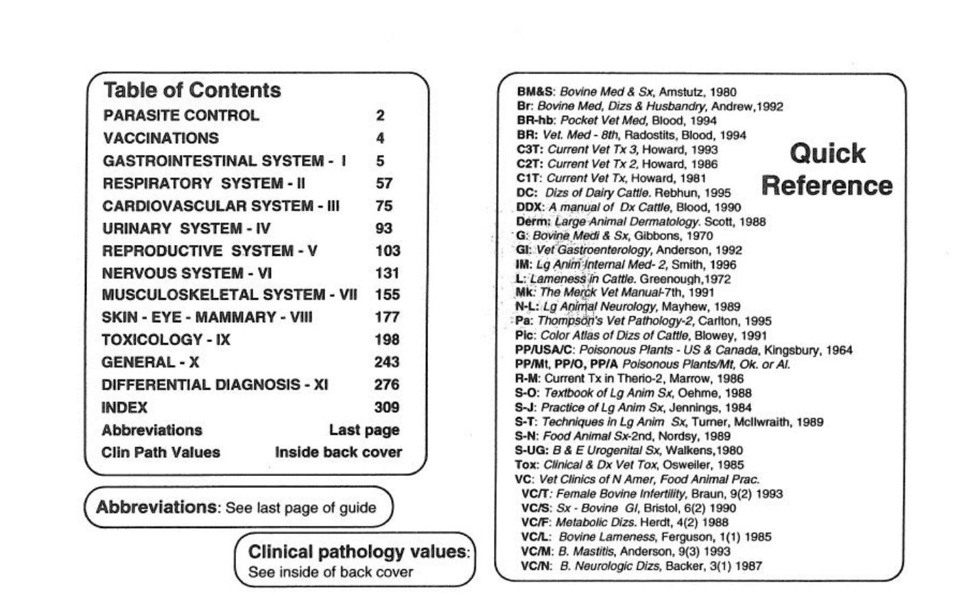 Guide To Bovine Clinics 4Th Edition