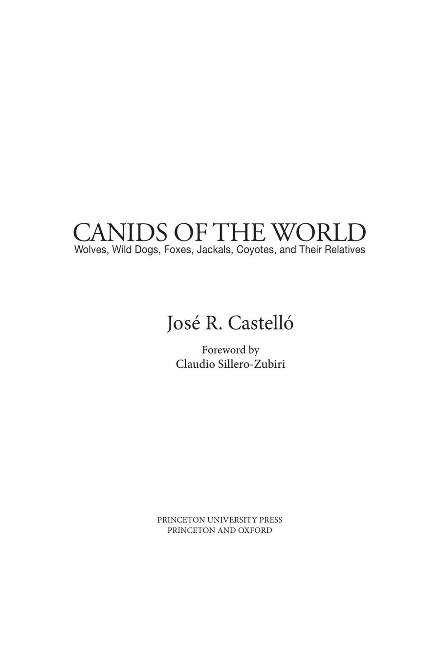 Preview page of Canids of the World Wolves Wild Dogs Foxes Jackals Coyotes and Their Relatives