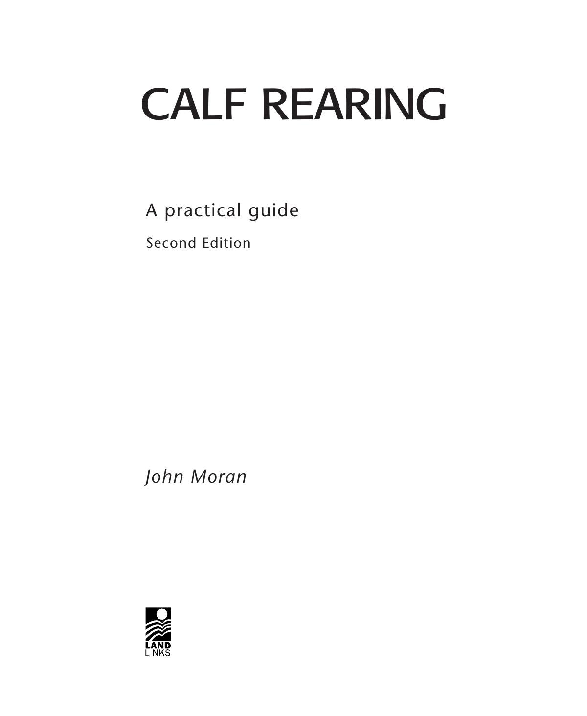 Calf Rearing A Practical Guide 2Nd Edition