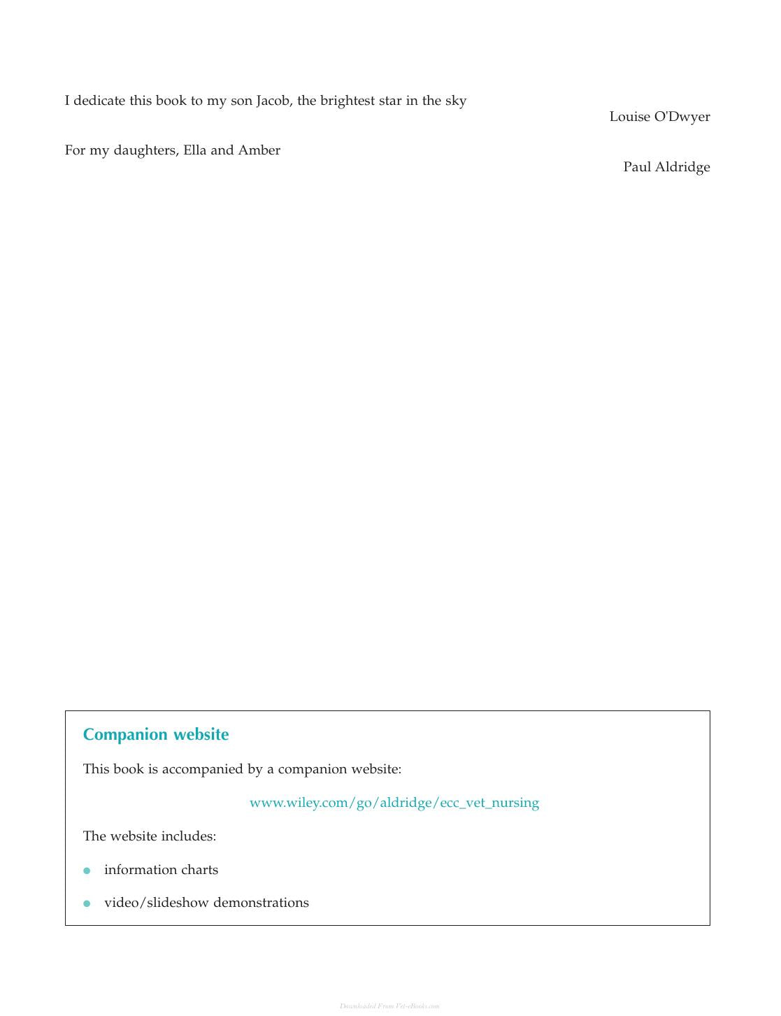 Practical Emergency And Critical Care Veterinary Nursing