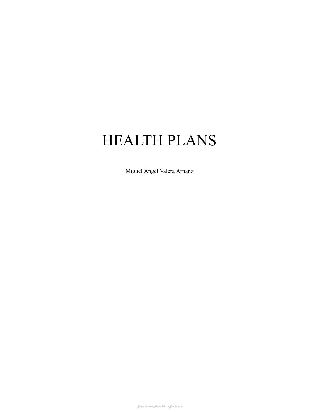 Health Plans