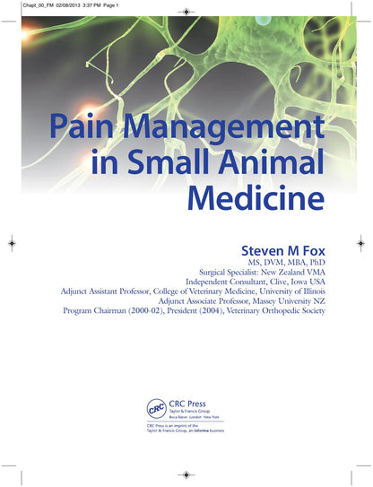 Pain Management in Small Animal Medicine